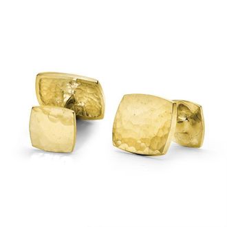 Dower & Hall Rectangular Engravable Story Cufflinks