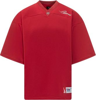 Willy Chavarria Willy Sport Jersey - Heren - Fitness - Rood - M - Fitness