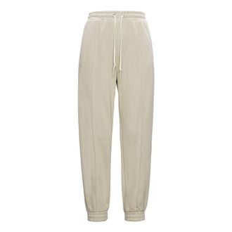 Converse (WMNS) Converse Solid Color Lacing Bundle Feet Sports Pants/Trousers/Joggers Khaki 10022965-A04