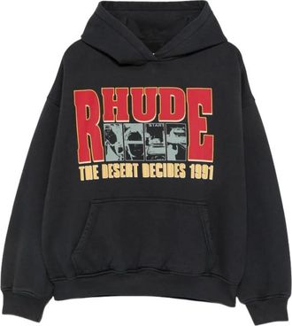 Rhude Felpa - - Sweatshirts & Hoodies - Uomo - Nero - XL