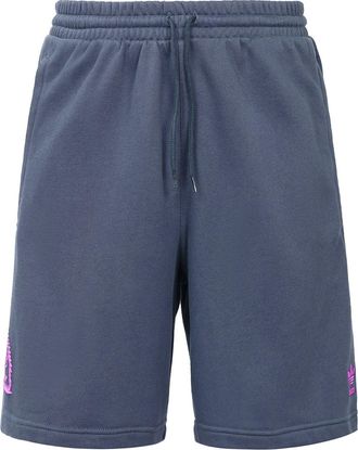 adidas originals Kevin Lyons Shr Solid Color Cartoon Pattern Athleisure Casual Sports Straight Shorts Navy Blue HC7115