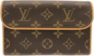Louis Vuitton Pre-owned Monogram Fanny pack - Dames - Vintage Heuptassen - Bruin - ONE Size - Vintage