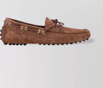 Tom Ford suede lace detail rod driver