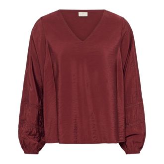 Kaffe Blouses & Hemden - Dames - Blouses & Shirts - Rood - Maat: XS