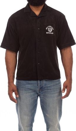 Billionaire Boys Club Roam Short Sleeve Button-Up Shirt in Black at Nordstrom, Size Xx-Large