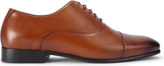 Kurt Geiger Mens Leather Josh Brogues - Tan - Size UK 11