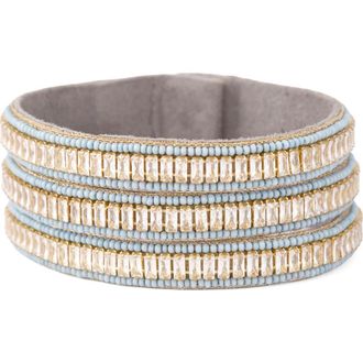 Deepa Gurnani Alonsina Bracelet in Powder Blue at Nordstrom