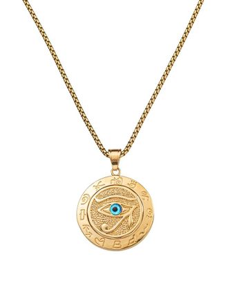 Eyecandy LA Eye Candy La The Bold Collection Titanium Cz Luca Necklace