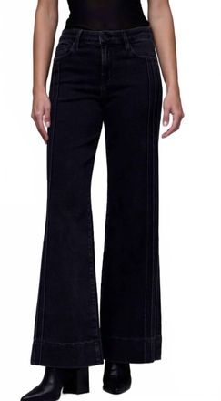 Hidden Jeans Happi Mid Rise Comfort Flare Jeans In Charcoal