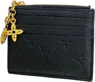 Louis Vuitton Noir Coin Purse/Coin Case (Pre-Owned)