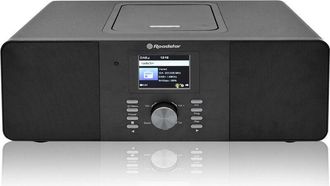 Roadstar Ir-540d+btbk Microcadena Radio Internet Wi-fi Dab+/fm, Reproductor Cd-mp3, Bluetooth, Usb Mando A Distancia Negro