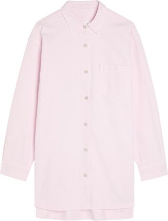 A Gold E Agolde X Maria Mcmanus Denim Shirt - Pink - S (UK8-10 / S)