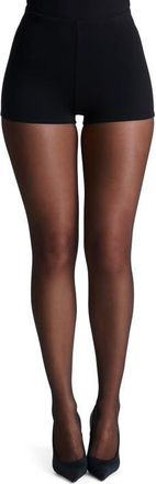 Naked Wardrobe High Waist Hot Shorts in Black at Nordstrom, Size X-Large