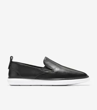Cole Haan Womens Grand Ambition Galena Loafers - Black Size 6.5