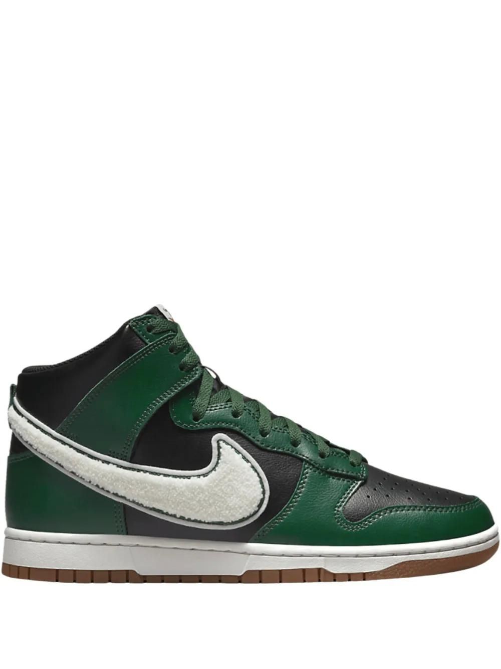 Dlf Promenade Lebron Soldier Green Nike: Green High Top Sneakers