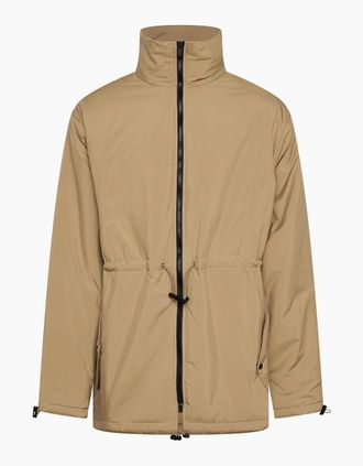 Off-white Mens A.C Milan Ribbed Cuff Embroidered Varsity Jacket - Brown - Size: Regular/40