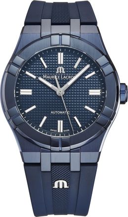 Maurice Lacroix Aikon Automatic Blue Dial Mens Watch AI6007-PVC00-430-4