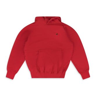 Aim&eacute; Leon Dore Red Crest Hoodie
