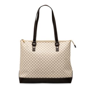 Celine Tweedekans Macadam Gecoate Canvas Tote