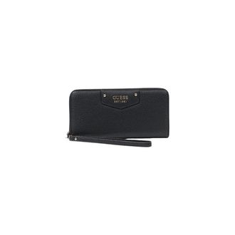 Guess Downtown Chic SLG SM Wallet - Dames - Portefeuilles - Zwart - ONE Size - Leer - Accessoires