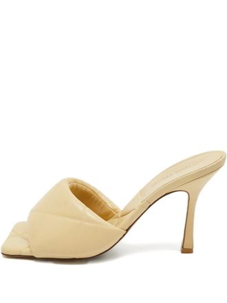 Bottega Veneta Lido quilted leather sandals - Neutrals