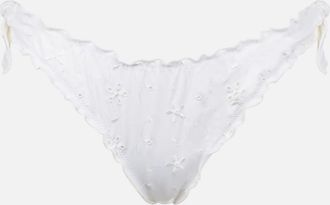 MC2 Saint Barth Woman White Sangallo Swim Briefs