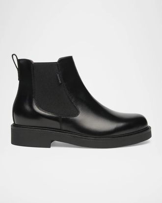 Nero Giardini Leather Chelsea Ankle Booties