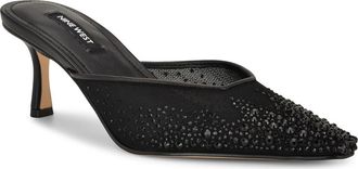 Nine West Camenlap Mule in Black at Nordstrom, Size 10.5