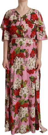 Dolce & Gabbana Bloemen Maxi Jurk Stijl Dr28631