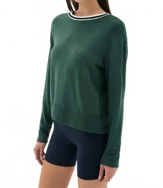 SPLITS59 Sonja Fleece Sweatshirt In Military