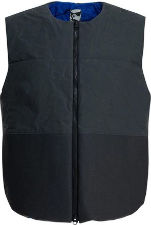 GR10K Gewatteerd Mouwloos Jack - Heren - Bodywarmers - Grijs - XL - Katoen - Jassen