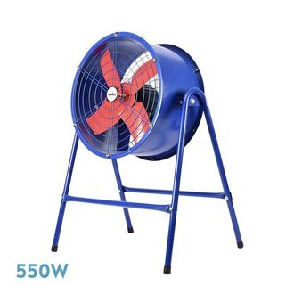 Fabrilamp Fabrilamp - Ventilador Industrial torrente Con Soporte (550w Motor Ac 1 Velocidad)