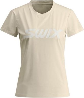 Swix Relay Tee Laufshirt f&uuml;r Damen | beige