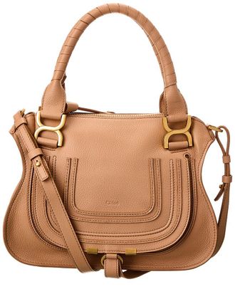 Chlo&eacute; Marcie Small Leather Satchel