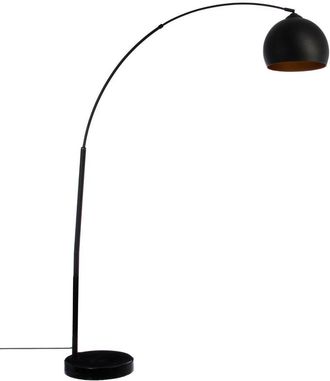 Atmosphera L&aacute;mpara De Pie Arco hyto Negra - Metal Y M&aacute;rmol A. 177 Cm Atmosphera Cr&eacute;ateur DInt&eacute;rieur