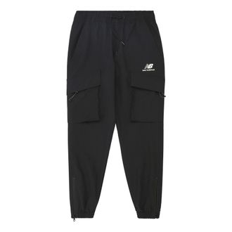New Balance Sportswear Cargo Pants Asia Sizing Black AMP13368-BK