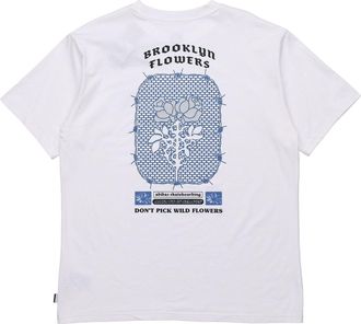adidas originals Bk Tee Back Printing Sports Round Neck Short Sleeve White EC7298