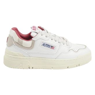 Autry CLC Low - Dames - Sneakers - Wit - 38 EU - Katoen - Schoenen
