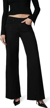 Joe's The Lou Lou Low Rise Wide Leg Womens Jeans Black : 24 32, Cotton/Denim/Polyester
