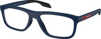 Prada PS 05Tv Optisch montuur - Heren - Accessoires - Blauw - Maat: 55 MM Zijde