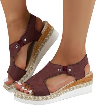 Generic 2026 Women Slippers Sandals Womens Comfortable Dressy Platform (6.5)