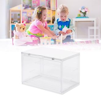 Infinite Vitrine F&uuml;r Sammlerfiguren Aus Transparentem Plexiglas Mit Magnetverschluss - Platz F&uuml;r Mehrere Figuren - Sto&szlig;- Und Staubfest
