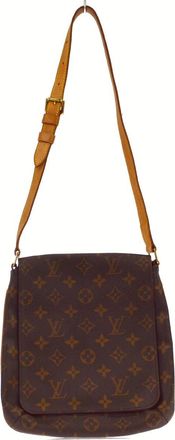 Louis Vuitton Musette Salsa Monogram Canvas Brown Canvas Handbag (Pre-Owned)