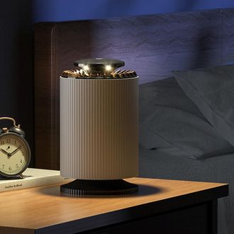 OEM Purificadores De Aire Dom&eacute;sticos Con Luz Nocturna Y Control T&aacute;ctil, Eliminan Humo, Caspa De Mascotas Y Olores, Purificador De Aire Peque&ntilde;o Con Modo No
