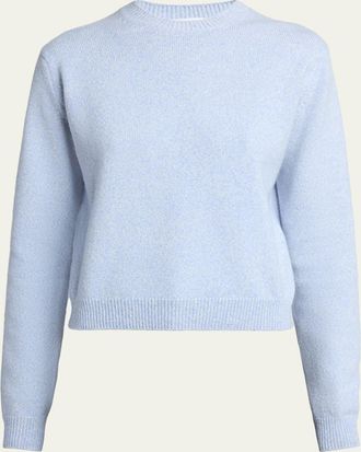 Jil Sander Wool-Cashmere Crewneck Sweater