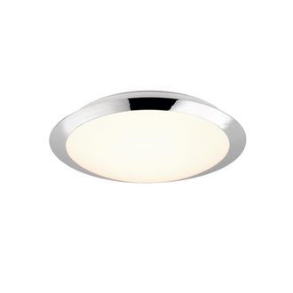Trio Plaf&oacute;n Ba&ntilde;o Led Umberto 12w Ip44 Chrome Trio Lighting