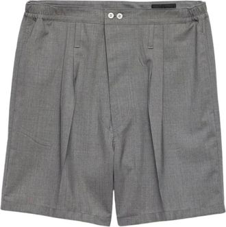 Prada Hombre, Pantalones cortos, Gris, Talla: M