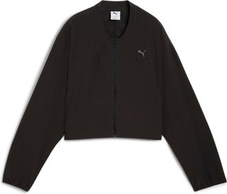 Puma Trainingsjacke PUMA MOVE FASHION JACKET, Damen, Gr. XL, schwarz (puma schwarz), Obermaterial: 87% Polyester, 13% Elasthan, regular fit, Jacken Trainin