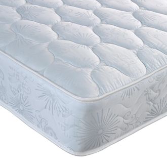 Bedmaster Venice Coil Spring Mattress in Light Blue | Size: Double