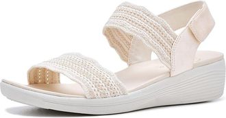 Skechers Arya - Favorite Finds Womens Wedge Shoes Off-White : 10 B - Medium, Textile